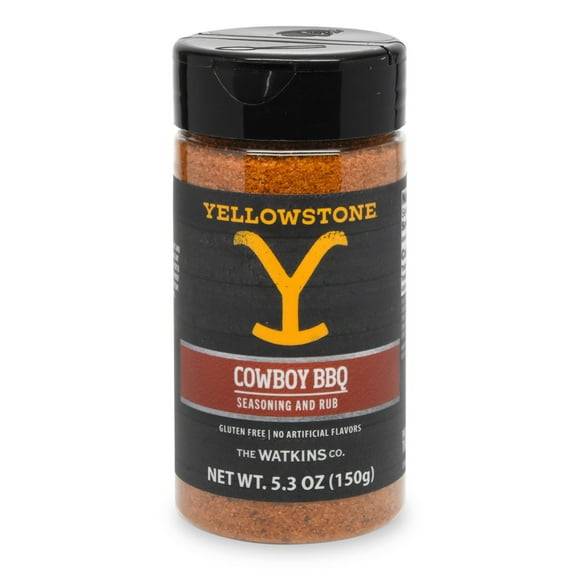 Pack of 6, Yellowstone Cowboy BBQ Seasoning and Rub, 5.3 oz