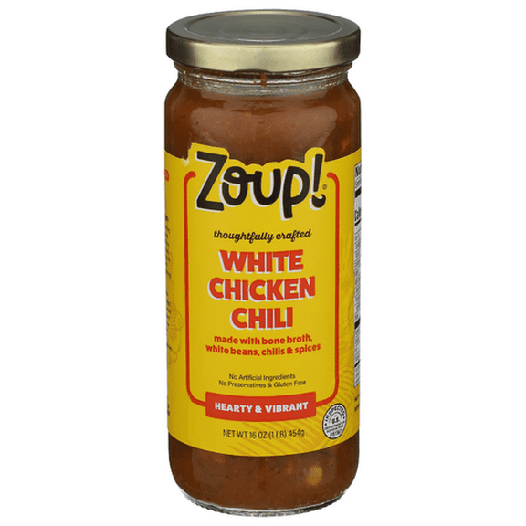 (Pack of 6) Zoup! Good Really Soup Chili White Chicken 16 Oz