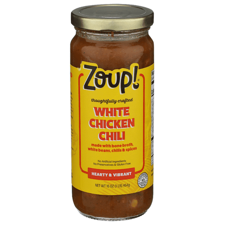 (Pack of 6) Zoup! Good Really Soup Chili White Chicken 16 Oz