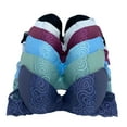 thumbnail image 1 of Pack of 6 pieces Women's Wired Basic Regular Padded Everyday Bras A/B/C/D/DD 38C (83436wal), 1 of 2