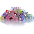 thumbnail image 1 of Pack of 60 fabric clips, sewing accessories, sewing clips, plastic, 6 colors, 27 x 10 mm, 1 of 5