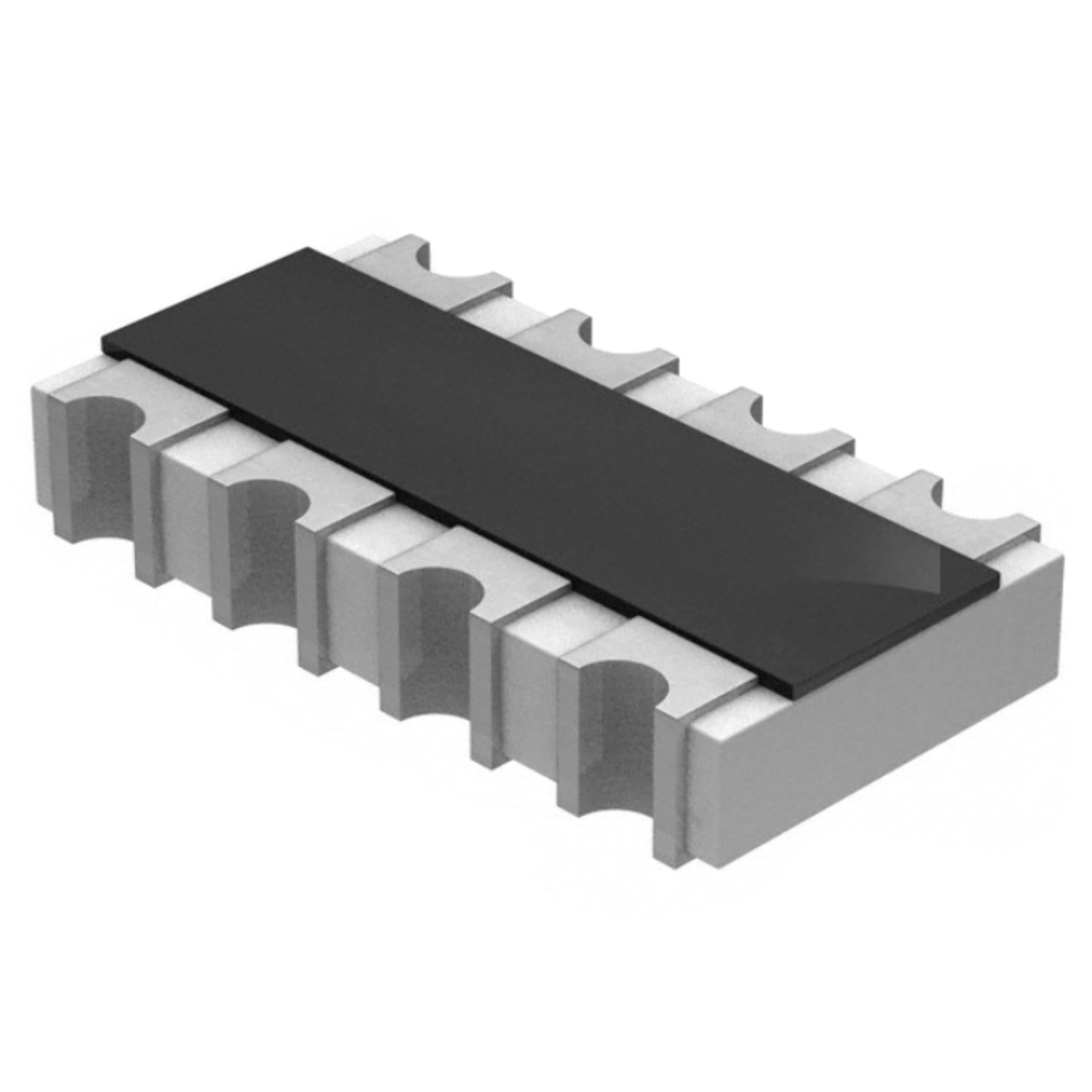 Pack of 68 CRA04P083680RJTD Resistor Array, 4 Res 680 OHM 0804, Cut ...