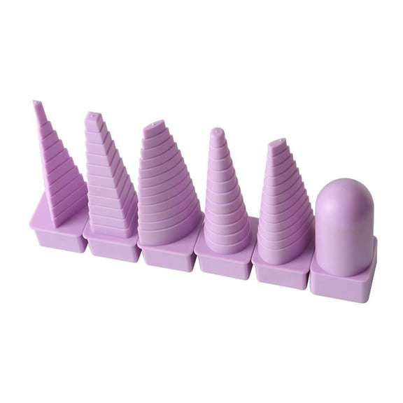Pack of 6pcs Paper Quilling Tower DIY Handmade Shaping Tool Paper Wire Tower 6 Shapes Available Jewelry Making Tool