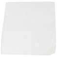 thumbnail image 1 of Pack of 7 Extra Large Pocket Squares, Polyester Handkerchiefs (White), 1 of 2