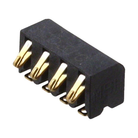Pack of 8 0476150001 Connector Spring Battery 4 Position Right Angle Surface Mount :RoHS, Cut Tape