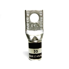 Pack of 8 3LL43 Copper Color keyed lug cable size: 8 Str to 4/0 AWG