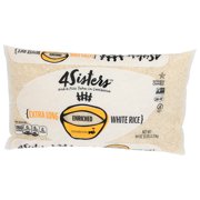 Pack of 8 4SISTERS White Long Grain Rice 5 lb