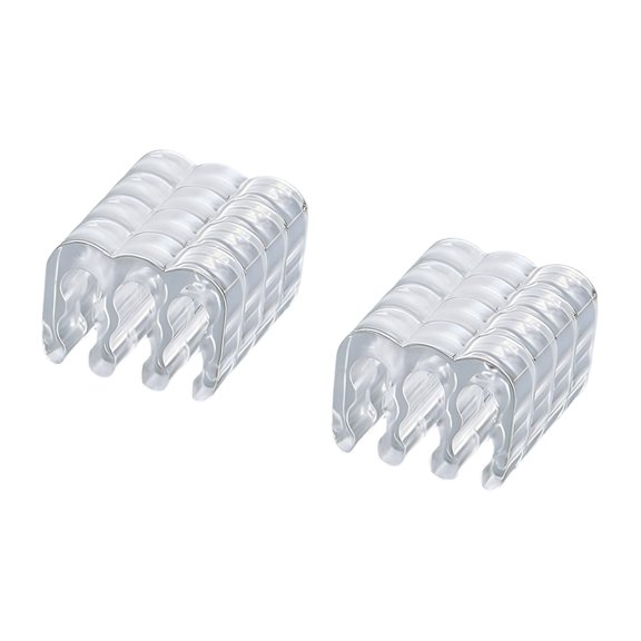 Pack of 8 6Pin Motherboard Cable Combs PVC Wire Organizers for Laptop Build and Airflows in Gaming Rigs