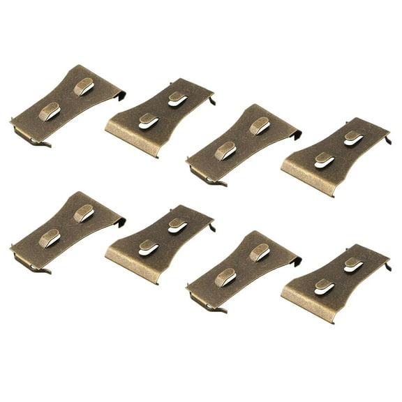 Pack of 8 Brick Hook Clips Outdoor Hooks Easy Install Sliding Brick Hanger Clips Wall Decoration Hooks