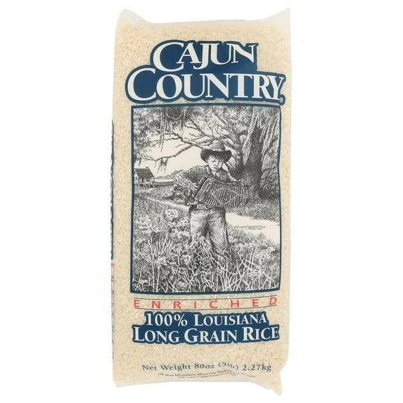 (Pack of 8) Cajun Country Long Grain Rice 80 Oz