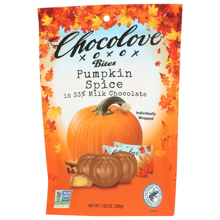 Pack of 8), ChocoLove Pumpkin Spicce in 33% Milk Chocolate, 7.05