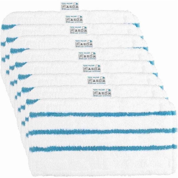 Pack of 8 Cloths for Black and Decker Steam Mops FSMP20 Steam Mop for Black Decker FSM1630, FSM1616, FSMH13E5, FSM1321, FSM1605, FSMH13151SM,