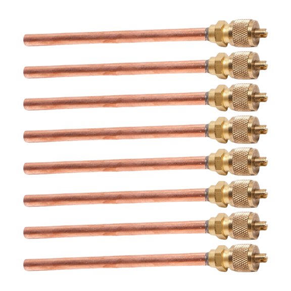 Pack of 8 Cooling Systems Valves Appliance Maintenance Valves Suitable for Air Conditioning and Refrigeration Systems