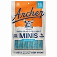 thumbnail image 1 of Pack of 8, Country Archer Provisions Original Grass-Fed Beef Stick Minis, 8 oz, 1 of 5