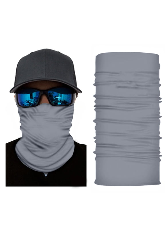 Pack of 8 Face Covering Mask Neck Gaiter Elastic, Fishing and Hunting - Bulk