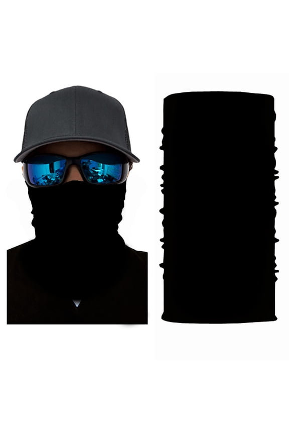 Pack of 8 Face Covering Mask Neck Gaiter Elastic, Fishing and Hunting - Bulk
