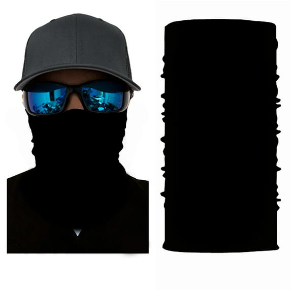 Pack of 8 Face Covering Mask Neck Gaiter Elastic, Fishing and Hunting - Bulk