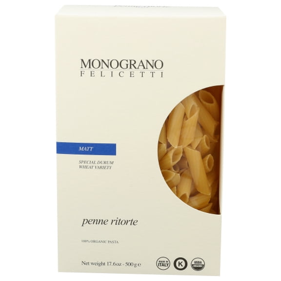 (Pack of 8) Felicetti Pasta Penne Rigate Matte 17.6 Oz