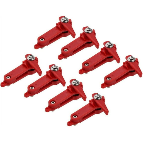 Pack of 8 Heavy Tension Snapper Weight Release Clip Downrigger Outrigger Release Clip Long Line Snaps for Planer Board Offshore Fishing