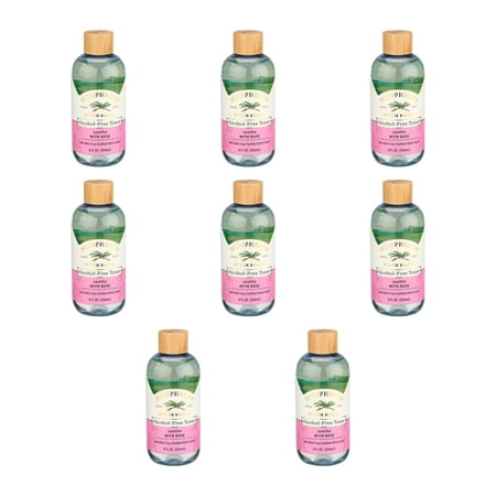 (Pack of 8) Humphreys Toner Witch Hazel Rose 8 Oz
