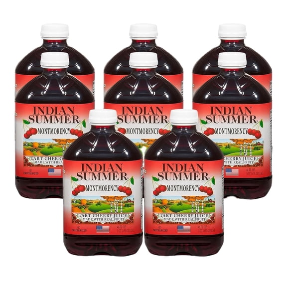 (Pack of 8) Indian Summer Cherry Juice 46 fl oz