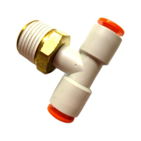 Pack of 8 KQ2T07-36S Branch Tee Fitting