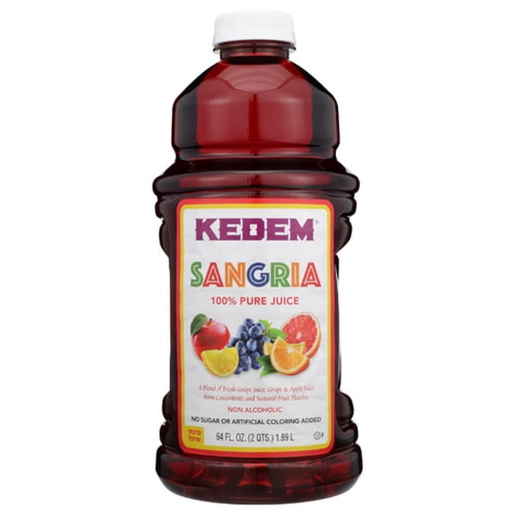 (Pack of 8) Kedem Sangria Juice 64 Fo