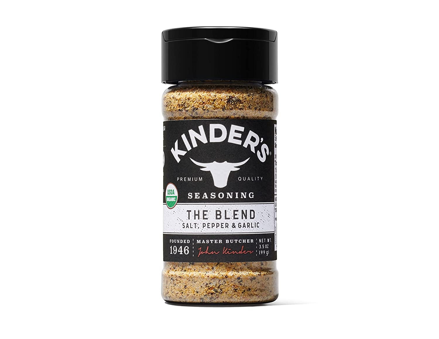 (Pack of 8), Kinder's Organic Seasoning - The Blend, 3.5 oz