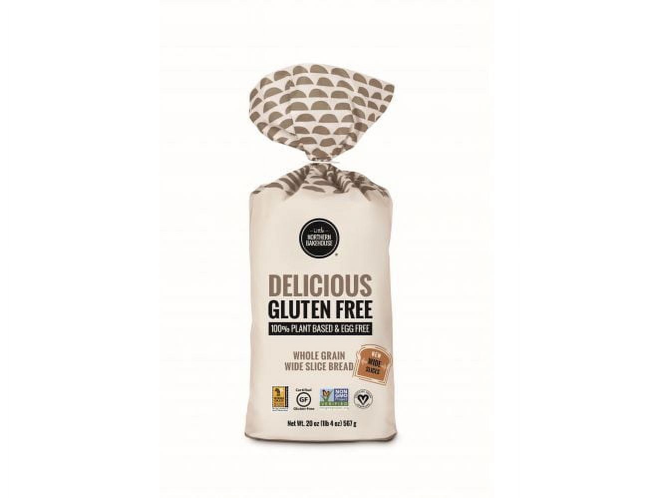 Pack of 8, Little Northern Bakehouse, Wide Sliced Gluten Free Whole