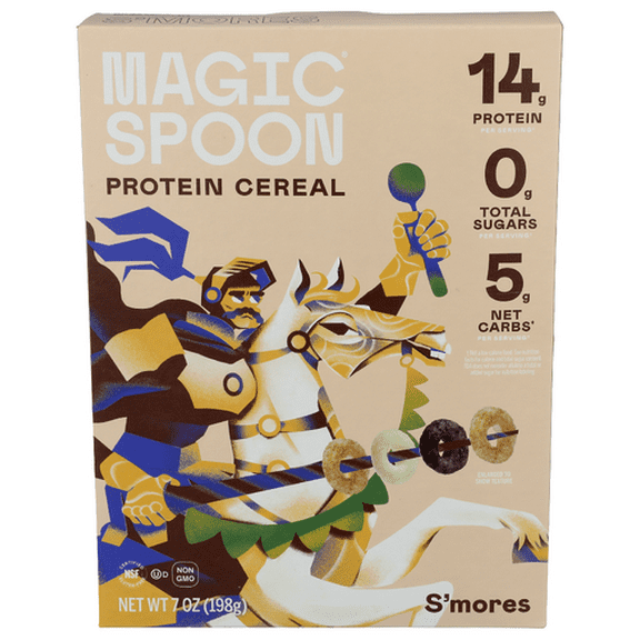 (Pack of 8) Magic Spoon Protein Cereal S'mores 7 Oz