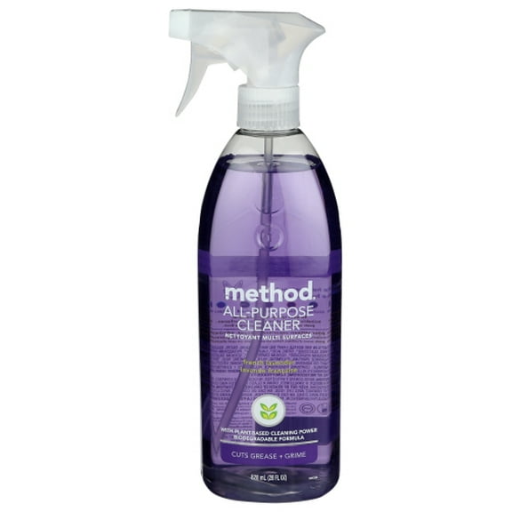 (Pack of 8) Method Home Care Cleaner Spray All-Purpose Lavender 28 Oz