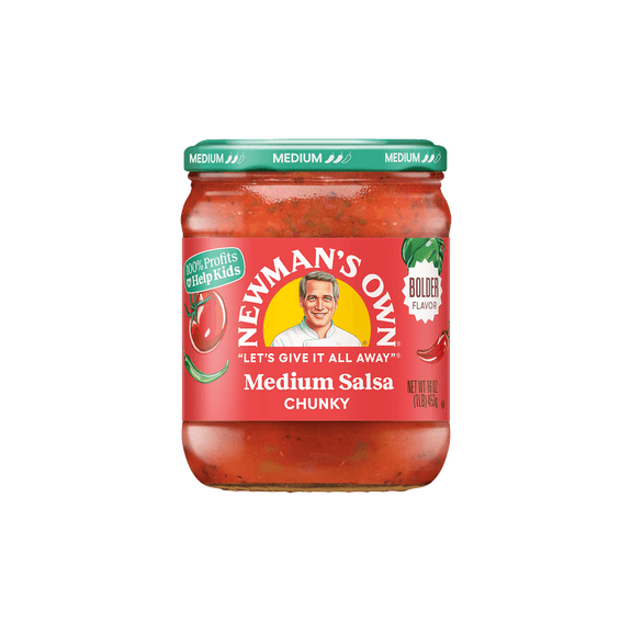 (Pack of 8) Newman's Own Salsa Bandito Medium 16 Oz