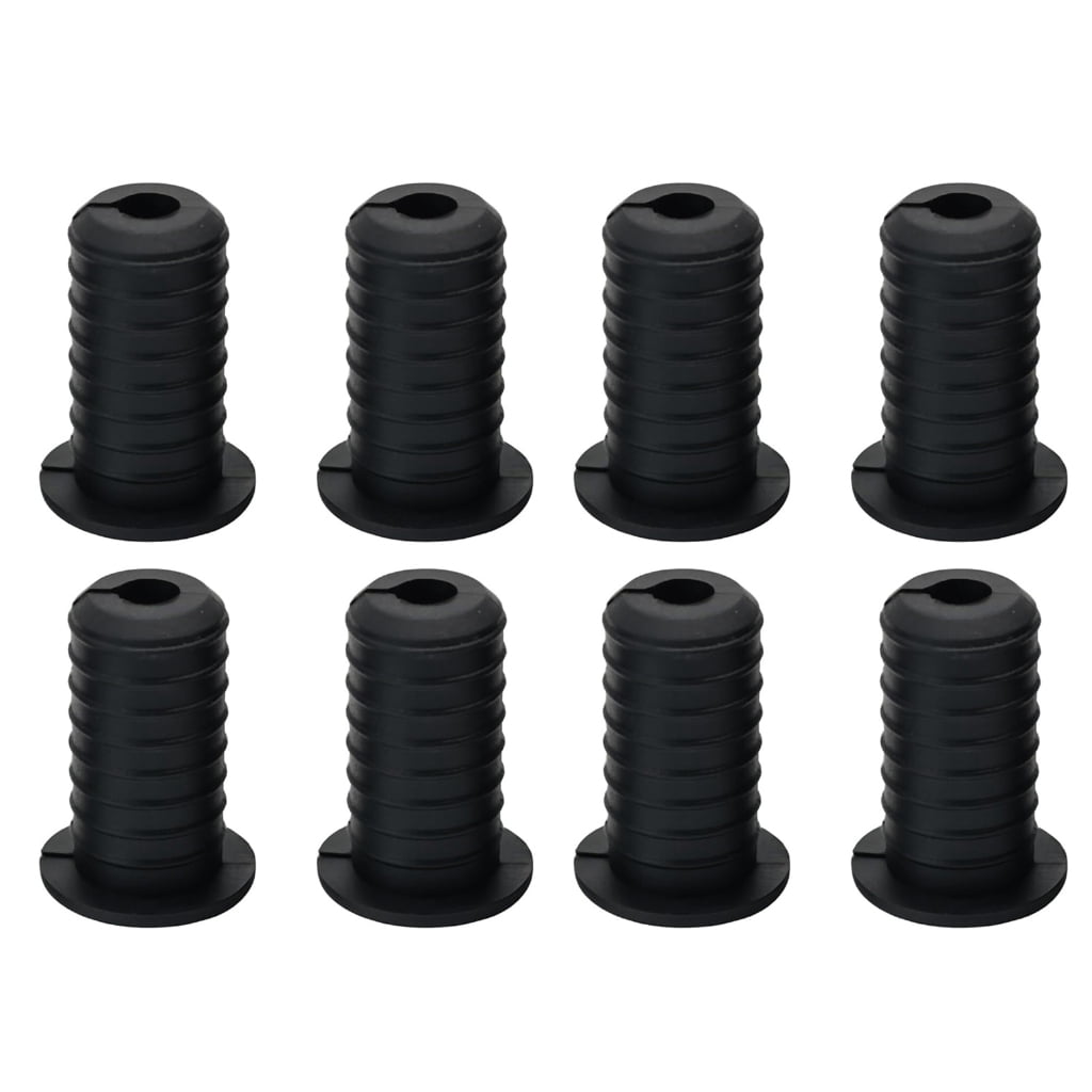 Pack of 8 Silicone Threaded Cable Entry Grommets Heat Resistant Cable ...