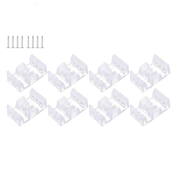 Pack of 8 Sturdy ABS Shower Door Bumpers Frame Sliding Glass Door Stoppers