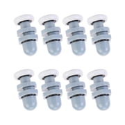 Pack of 8 Sturdy Plastic 20mm Bathroom Door Rollers Replacement Accessory for Round Sliding Shower Cubicles Door