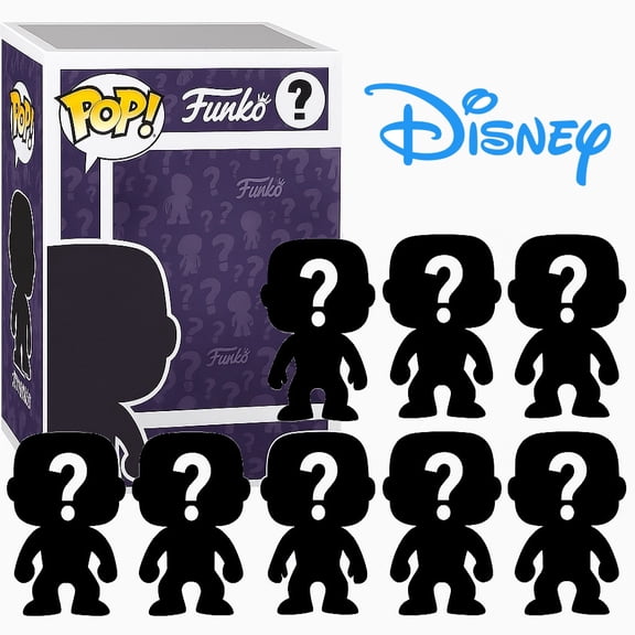 Pack of 8 Surprise Mystery Disney Funko Pop! Randomly Selected
