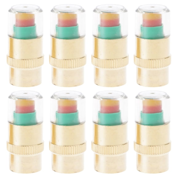 Pack of 8 Tire Pressure Monitor Cap Offering Alerts Feature Suitable for New Driver Safety