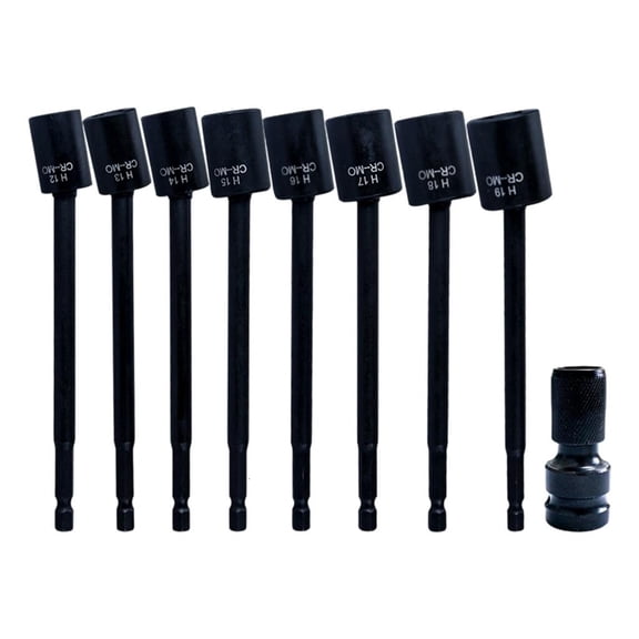 Pack of 8 Universal Sockets Adapters 360 Degree Swivels for Solar Panel Installation Steel