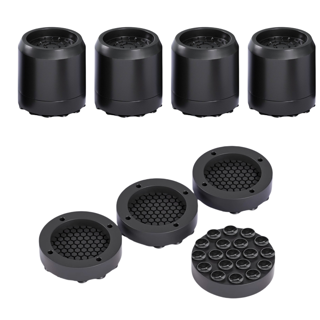 Pack of 8 Washing Machine Support Feet to Minimizing Movement and Noise