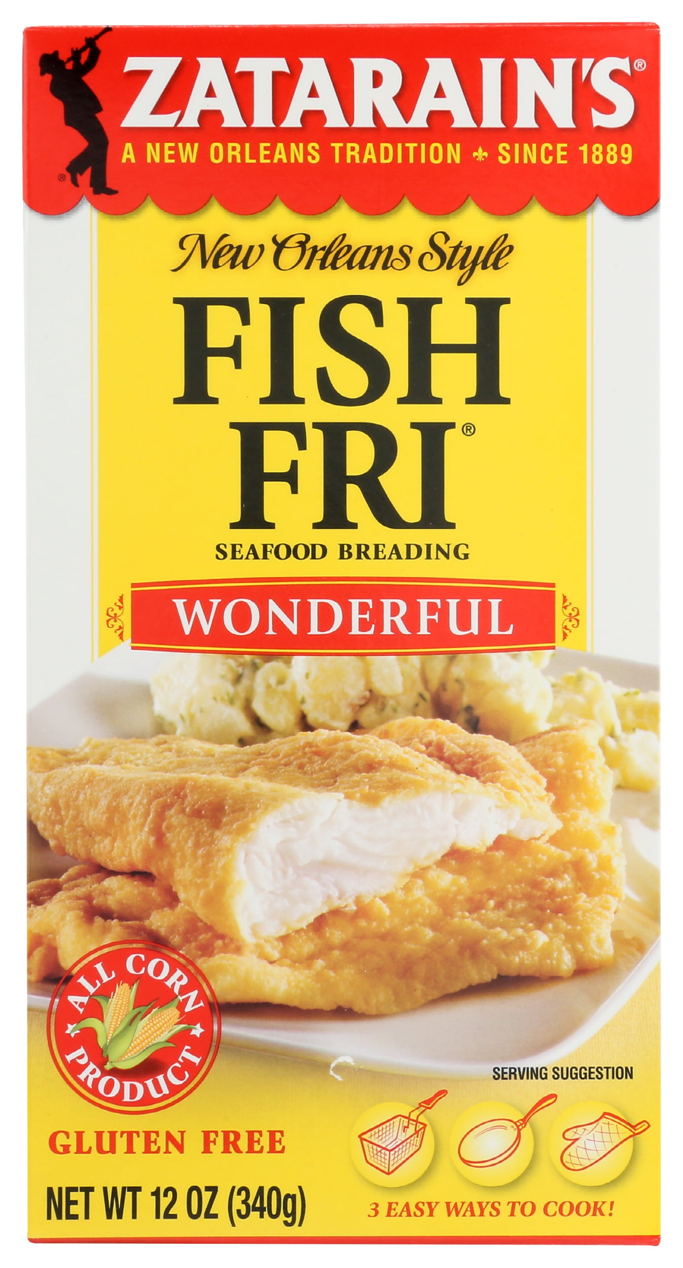スリーウェザー Fish フィッシュ バンブースキン やや美品 Pack-of-8-Zatarains-Wonderful-