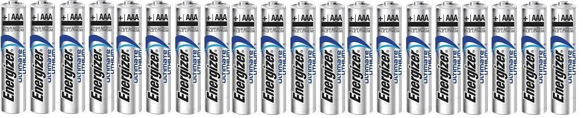 Energizer 80 AAA Ultimate Lithium Long Lasting Leakproof Batteries