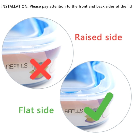 Pack of 9 - Diaper Pail Refills Bags Compatible with Diaper Genie Select Pail, Compact Pail,Square Pails Diaper Pails Refills