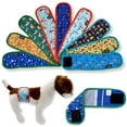 thumbnail image 1 of Pack of 9 Dog Belly Band Puppy Diapers Male Boy Belly Wrap Reusable Washable for Small Dog Breeds, 1 of 5