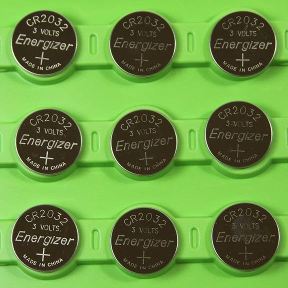 Pack of 9 -- Energizer Cr2032 3v Lithium Coin Cell Battery Dl2032 Ecr2032