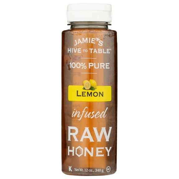 (Pack of 9) Hive To Table Honey Farms Honey Jamies Raw Infused 12 Oz