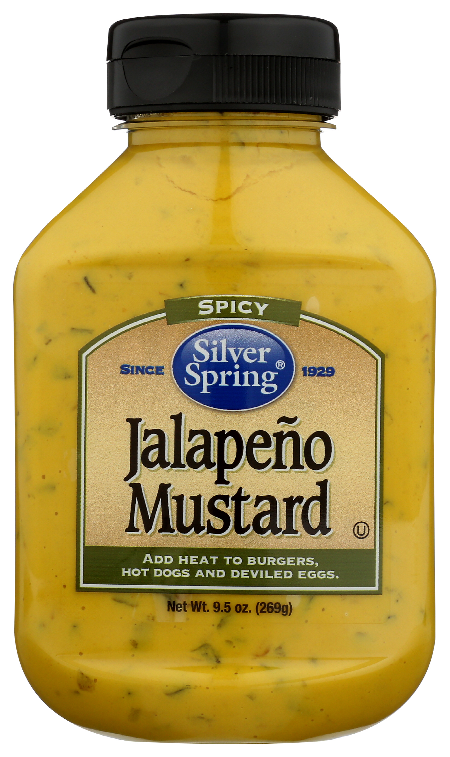 Spring Mustard Pack of 9, Silver Springs Jalapeño Mustard, 9.5 oz - Walmart.com