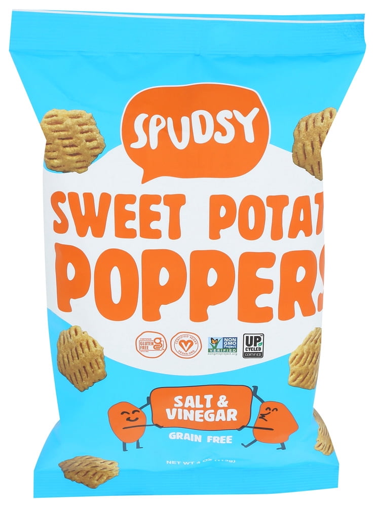 (Pack of 9) Spudsy Poppers Sweet Potato Salt Vinegar 4 Oz - Walmart.com