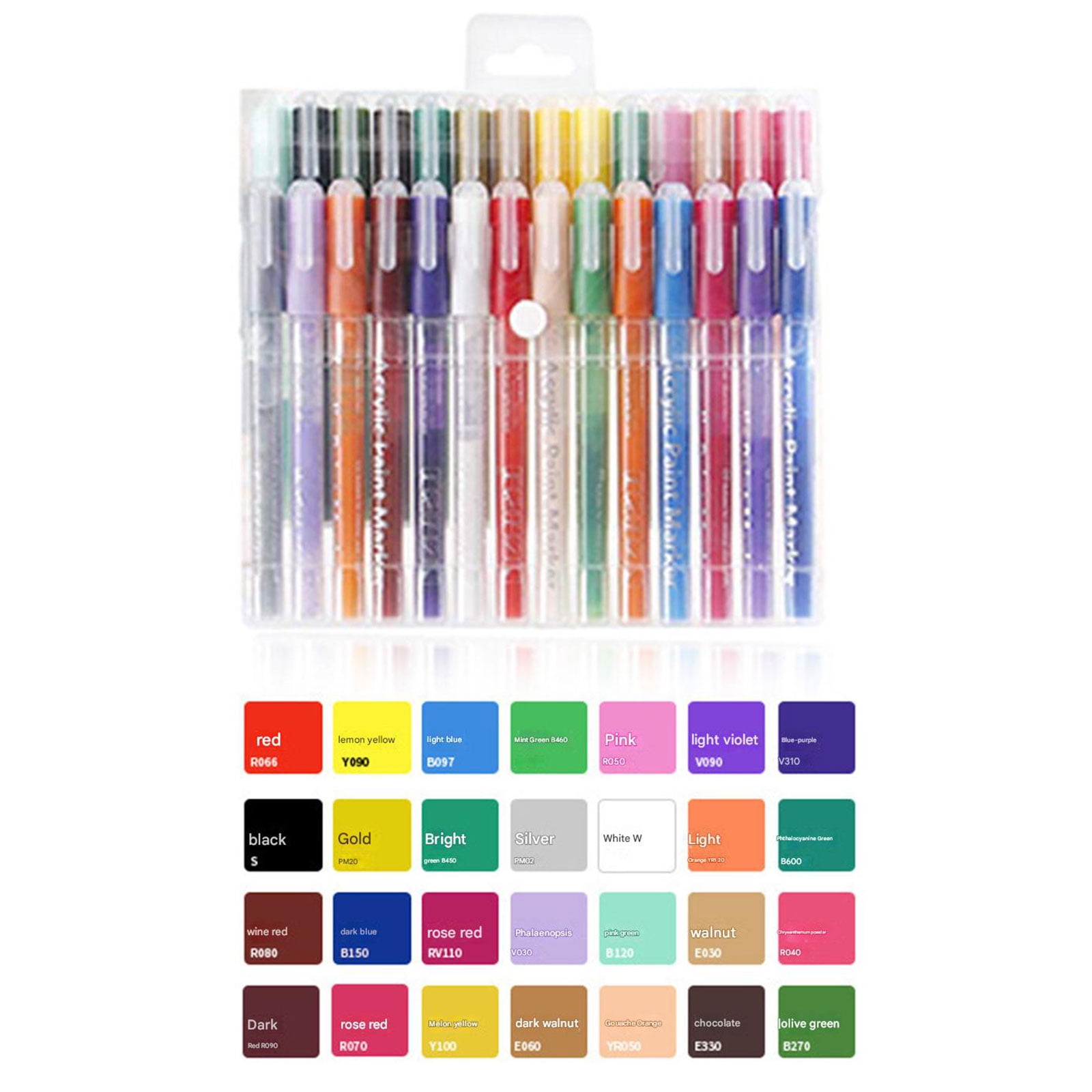 Pack of Drawing Pen Acrylic Nails Pens Set for Art and Design High Precisions Point Quick Drying Inks Practical Use