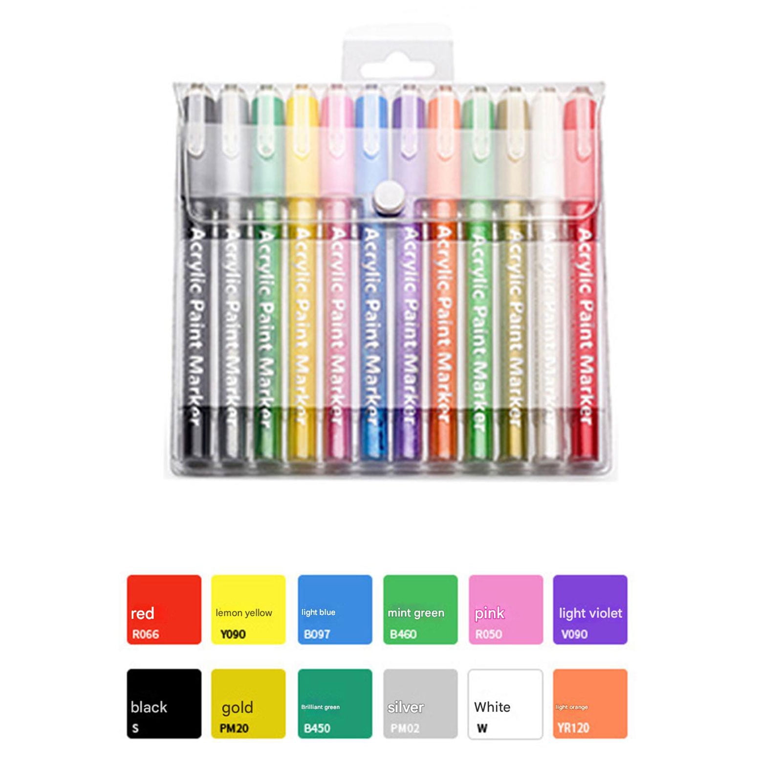 Pack of Drawing Pen Acrylic Nails Pens Set for Art and Design High Precisions Point Quick Drying Inks Practical Use