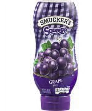 Pack of Four 20 Oz. Grape Jelly Squeeze Bottles - Walmart.com